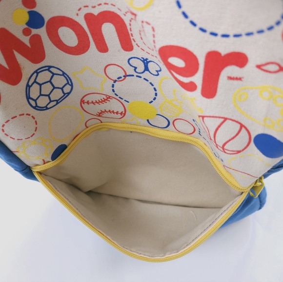 Wonder Bread Canadian Promotional Canvas Kids Backpack Rare Limited Edition - Picture 5 of 9